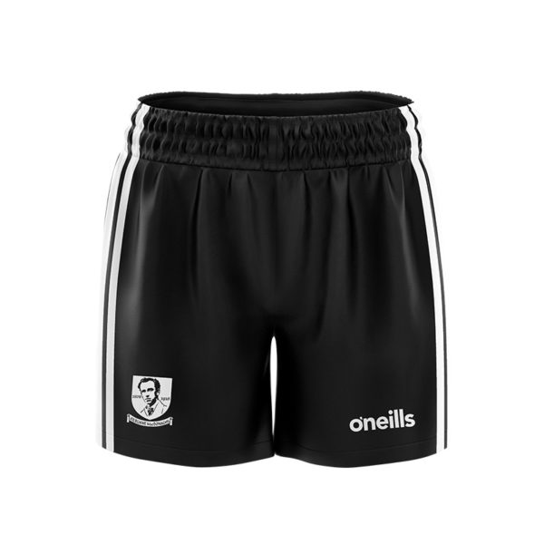 Kilruane MacDonaghs GAA Club Mourne Shorts Black/White  (Adults/Kids)