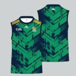 Burgess GAA Gaelic Armour Training VEST  Navy/Green/Amber (Kids / Adults) - Image 4