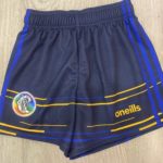O'Neills Mourne Tipperary CAMOGIE Shorts (printed) (Navy/Royal/Amber) - Image 3