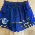 O'Neills Mourne Tipperary CAMOGIE Shorts (printed) (Navy/Royal/Amber) - Image 2