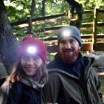 Six Peaks LED Beanie Hat (Rechargeable by USB) Fluorescent Pink - Image 2