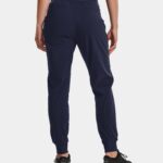 Under Armour  Sport Woven Pants Midnight Navy / Metallic Silver  (Ladies) - Image 6
