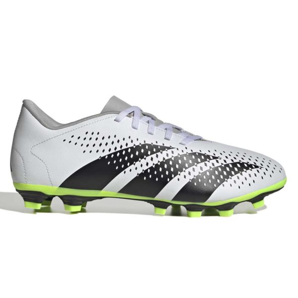 adidas Predator Accuracy.4 FXG Football Boots  Cloud White / Core Black / Lucid Lemon (Adults)