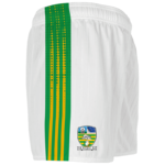 Burgess GAA PRINTED Mourne Shorts White/Green/Amber Crested (Adults/Kids) - Image 2
