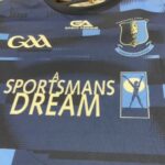 Nenagh Éire Óg Gaelic Armour Training Jersey Navy Sky White 2XL - Image 4