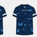 Nenagh Éire Óg Gaelic Armour Training Jersey Navy Sky White 2XL - Image 2