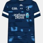 Nenagh Éire Óg Gaelic Armour Training Jersey Navy Sky White 2XL - Image 3