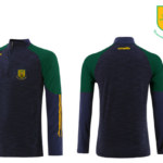 Toomevara GAA O'Neills OSLO 184 Half Zip Top Marine Melange / Bottle Amber (Adults Kids) - Image 5