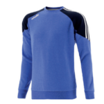 Silvermines GAA O’Neills Pine 092 Crew Fleece Sweatshirt Top Royal Melange Black White (Kids Adults) - Image 2