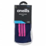 O'Neills GAA Koolite Max Midi socks Navy / Pink  (Kids / Adults) - Image 3