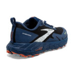 Brooks Cascadia 17 Gortex GTX Trail Running Black/Blue/Firecracker  (Mens) - Image 8