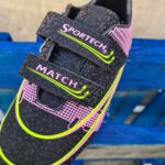 Sportech Match Football Boots  Pink / Black / Yellow (Kids) - Image 4