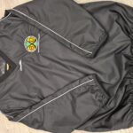 Burgess Duharra Camogie Club  O'Neills Hurricane Windcheater Black  (Kids / Adults) - Image 4