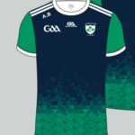 Borrisokane GAA Gaelic Armour Training Jersey Navy / Green / White (Kids/Adults) - Image 3