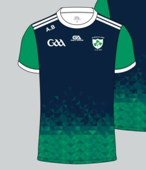 Borrisokane GAA Gaelic Armour Training Jersey Navy / Green / White (Kids/Adults)