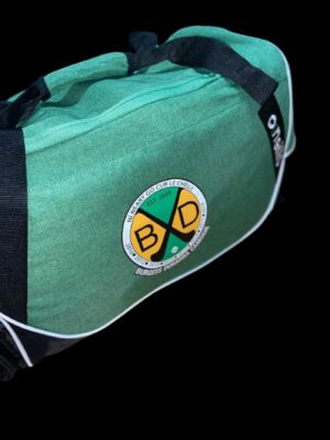 O’Neills Burgess Duharra Camogie 22inch KENT Hold All Gear Bag Black/Emerald/White Crested