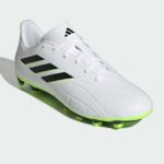 adidas Copa Pure .4 Multi Ground Football Boot Cloud White / Core Black / Lucid Lemon (Adults) - Image 4