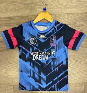 Nenagh Éire Óg Camogie Gaelic  Armour Training Jersey Blue/Pink/Navy size 12