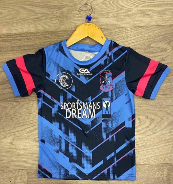 Nenagh Éire Óg Camogie Gaelic  Armour Training Jersey Blue/Pink/Navy size 12