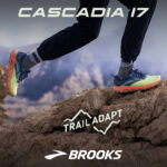 Brooks Cascadia 17 Gortex GTX Trail Running Black/Blue/Firecracker  (Mens) - Image 11