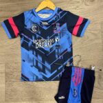 Nenagh Éire Óg Camogie Gaelic  Armour Training Jersey Blue/Pink/Navy size 12 - Image 2