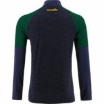 Toomevara GAA O'Neills OSLO 184 Half Zip Top Marine Melange / Bottle Amber (Adults Kids) - Image 3