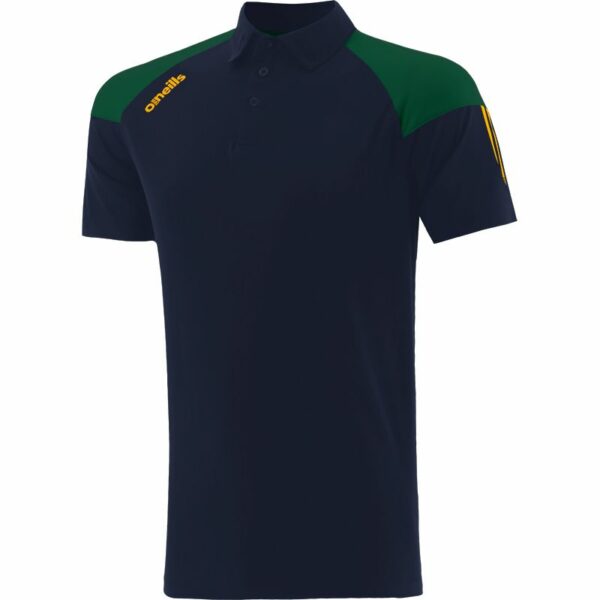 Toomevara GAA O’Neills Oslo 061 Polo Shirt Marine Bottle Amber Crested (Adults)