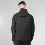 Kilruane Mac Donaghs GAA O’Neills PERU 75 Lightweight Padded Jacket Black Mix (Kids / Adults) - Image 5