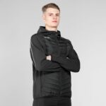 Kilruane Mac Donaghs GAA O’Neills PERU 75 Lightweight Padded Jacket Black Mix (Kids / Adults) - Image 4