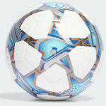 UCL Champions League Training Football (White/Silver Metallic/Bright Cyan /Shock Purple) - Image 4