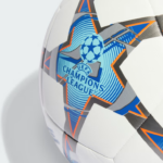 UCL Champions League Training Football (White/Silver Metallic/Bright Cyan /Shock Purple) - Image 2