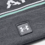 Under Armour UA Halftime Pom Beanie (Pitch Gray / Halo Gray) - Image 4