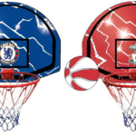 Chelsea FC Team Merchandise - Mini Basketball  Gift Set - Image 2