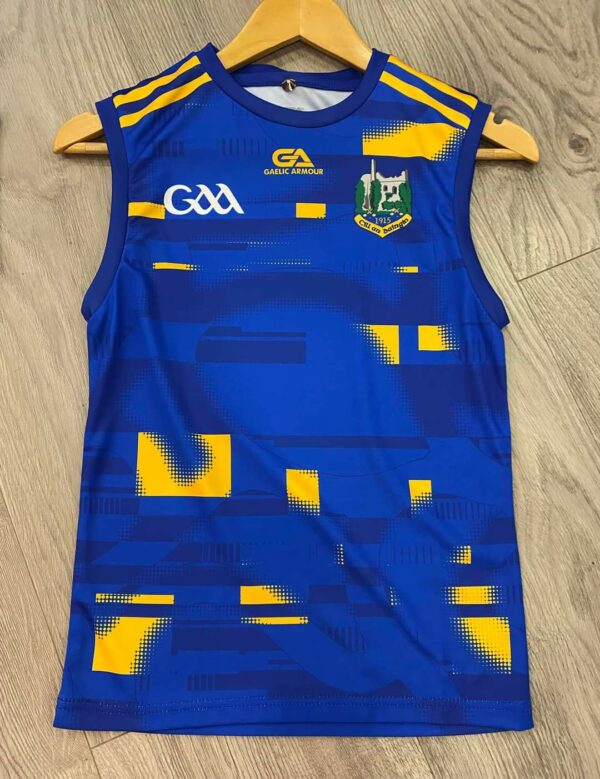 Kiladangan GAA Gaelic Armour Training Vest  Royal Blue / Amber  (Kids/Adults)