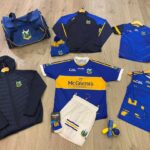 Kiladangan GAA Gaelic Armour Training Jersey Royal Blue / Amber - Image 6