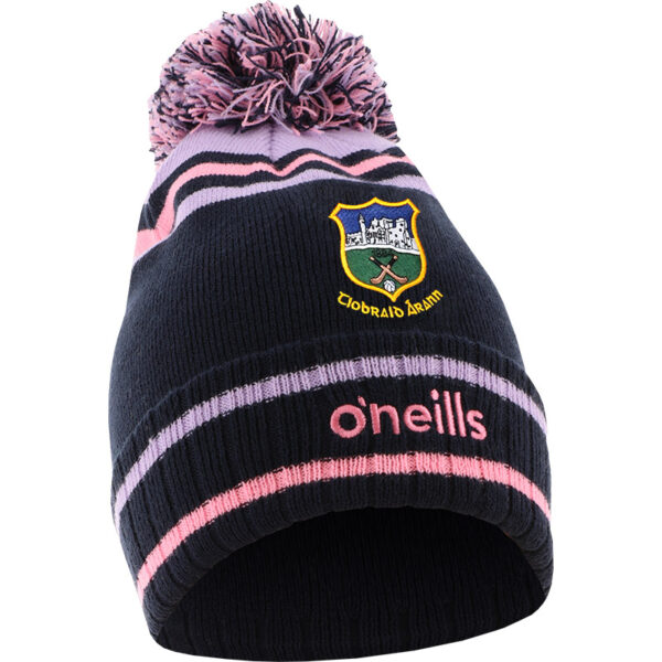 Tipperary GAA O'Neills Rockway Bobble Hat - Marine / Lavender / Cotton Candy (Kids / Adults)