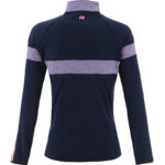 O'Neills Tipperary GAA Fiserv.  Rockway 184 Half Zip Top   Marine / Lavender / Cotton Candy  (Ladies/  Kids) - Image 3
