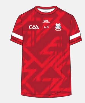 Shannon Rovers GAA Gaelic Armour Training Jersey Red White (Kids Adults)