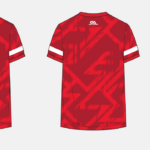 Shannon Rovers GAA Gaelic Armour Training Jersey Red White (Kids Adults) - Image 2