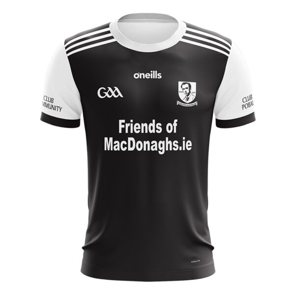 Kilruane MacDonaghs GAA O'Neills Jersey Friends of MacDonaghs  2023 Black Goalie Jersey (Kids / Adults)