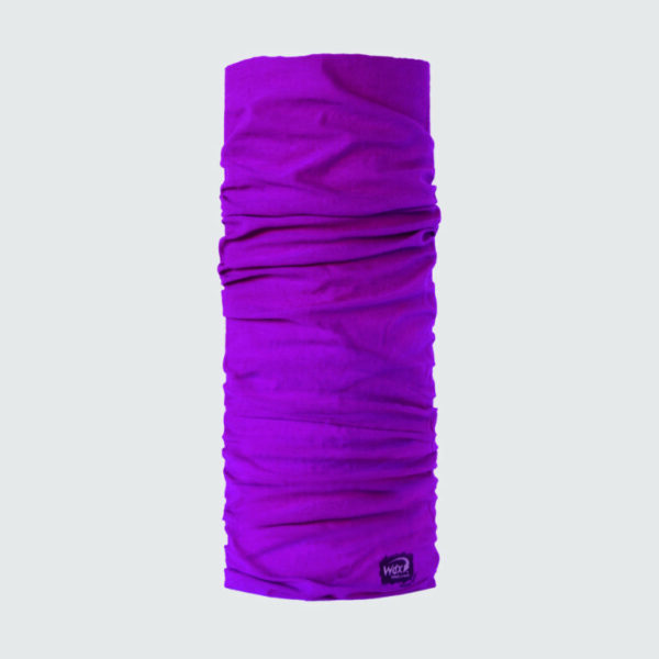 Polar wind X-treme WDX Snood  Polar (Adult) Purple  100% Merino Wool