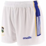 Tipperary GAA O'Neills Official Home Shorts  White / Royal  / Amber (Kids / Adults) - Image 6