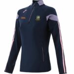 O'Neills Tipperary GAA Fiserv.  Rockway 184 Half Zip Top   Marine / Lavender / Cotton Candy  (Ladies/  Kids) - Image 4