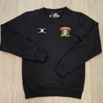 Gilbert Nenagh Ormond Rugby RFC Photon Black Crew Sweat Top (Kids/Adults) - Image 3