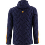 Tipperary GAA O'Neills Rockway 72 Hooded Padded Jacket Marine / Royal / Amber (Kids / Adults) - Image 2