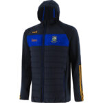Tipperary GAA O'Neills Rockway 75 Light Weight Hooded Padded Jacket Marine / Royal / Amber (Kids / Adults) - Image 4