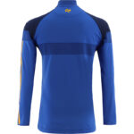 Tipperary GAA O'Neills Fiserv. Rockway 184 Brushed Half Zip Top Royal Blue / Marine / Amber (Kids / Adults) - Image 3