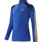 Tipperary GAA O'Neills Fiserv. Rockway 184 Brushed Half Zip Top Royal Blue / Marine / Amber (Kids / Adults) - Image 2