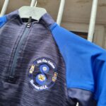 Silvermines GAA O'Neills OSLO 184 Half Zip Brushed Top Mel Tonal Marine / Royal / White (Adults / Kids) - Image 4