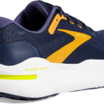 Brooks Ghost MAX Running Shoe  Crown Blue/Black Iris/Marigold (Men's) - Image 3